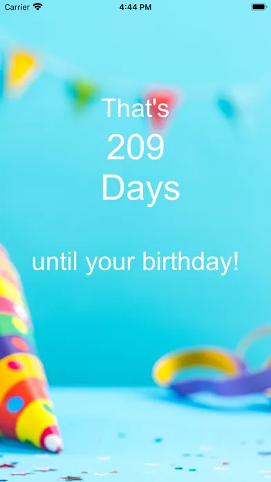 Birthday Countdown ·应用截图