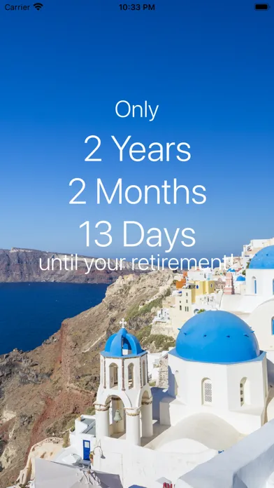 Capturas de pantalla de Retirement Countdown ·
