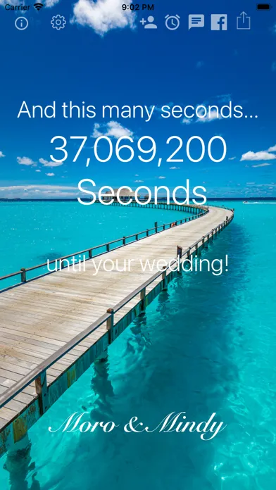 Wedding Countdown Widget 스크린샷
