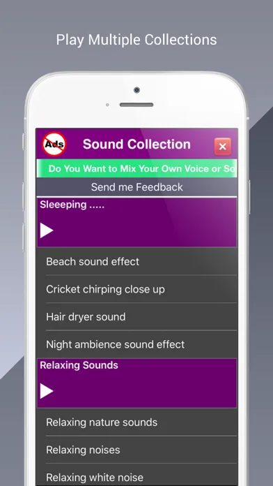 Capturas de pantalla de White Noise - Natural Calm Sounds for Sleep Cycle