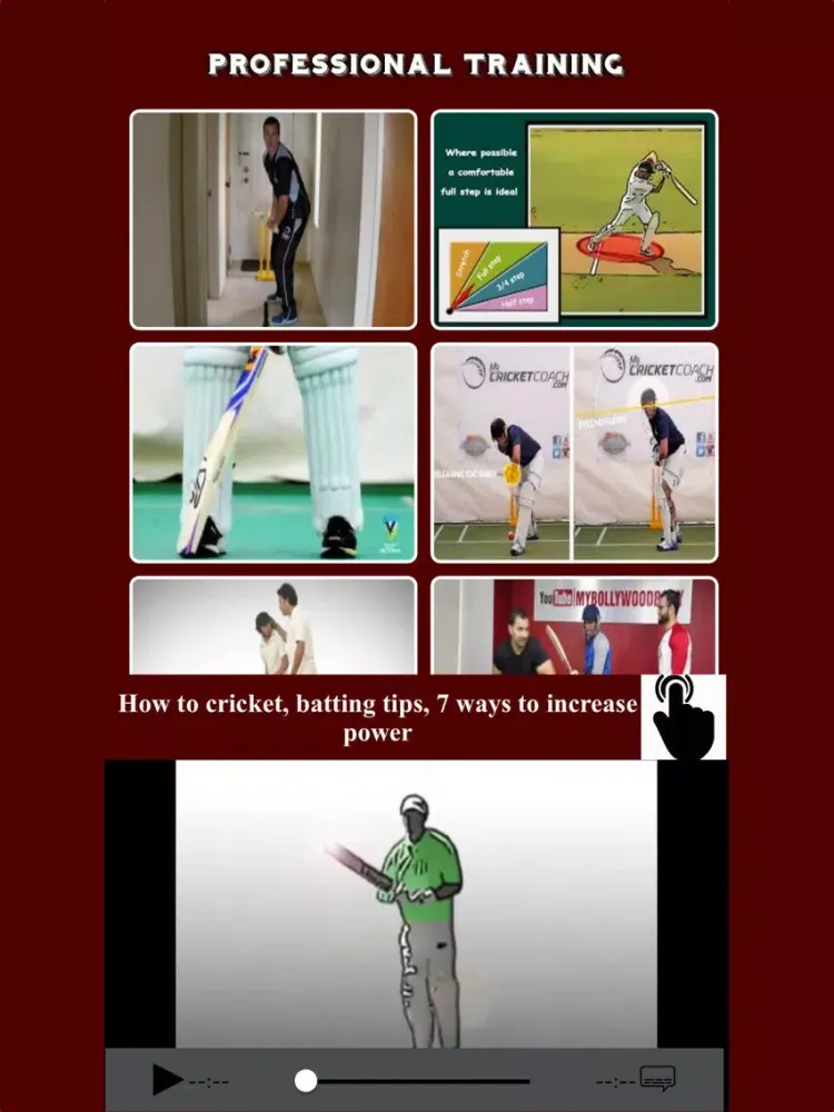 Cricket Academy - Training and Coaching for PRO iPad  سکرین شاٹس