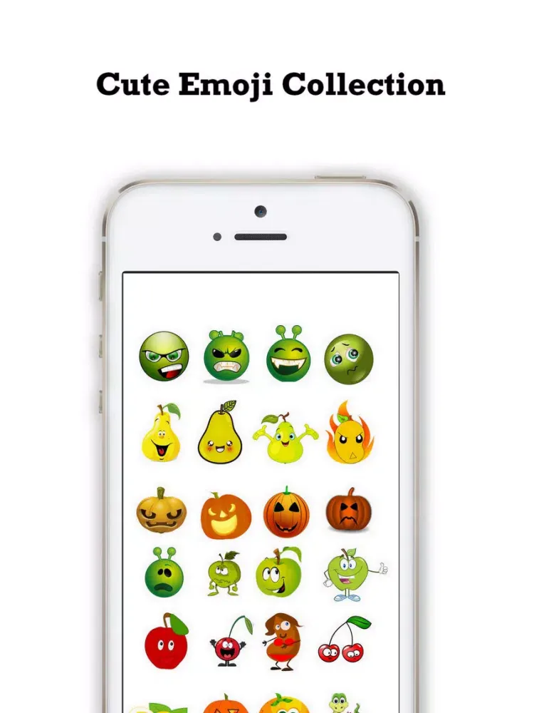 Capturas de tela do Fruit Stickers and Emojis iPad 