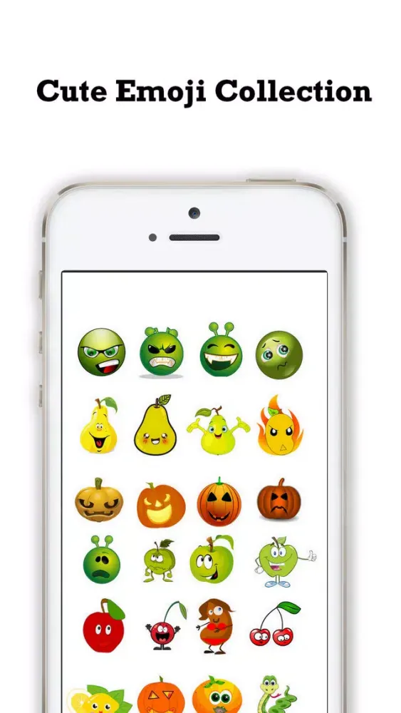Capturas de tela do Fruit Stickers and Emojis