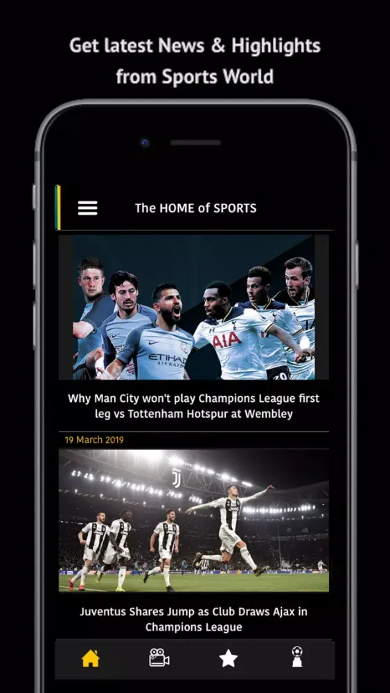 Zrzuty ekranu Sports Daily News & Highlights