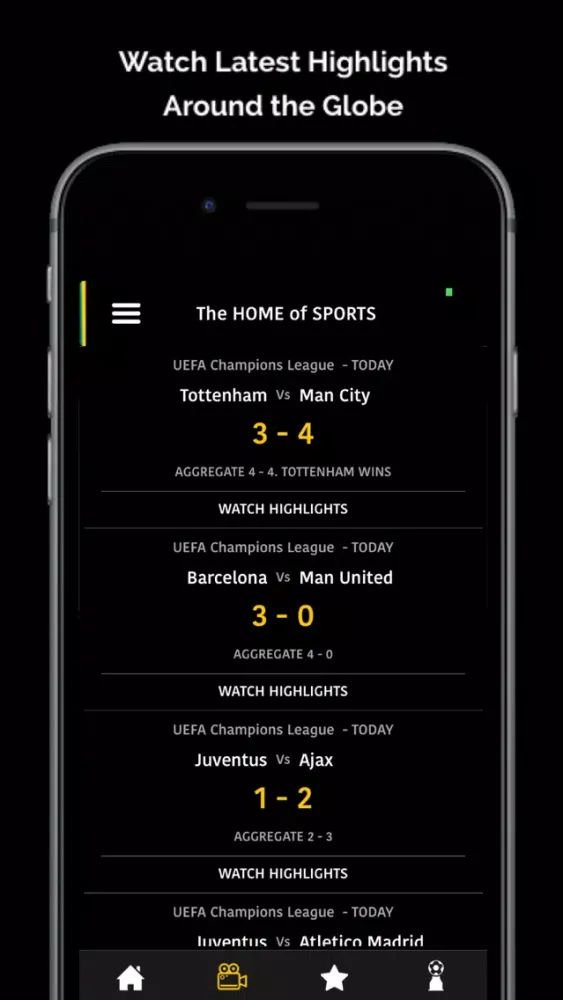 Zrzuty ekranu Sports Daily News & Highlights