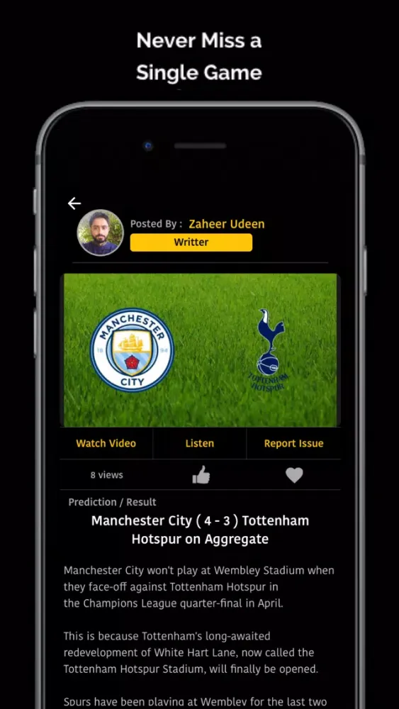 Zrzuty ekranu Sports Daily News & Highlights