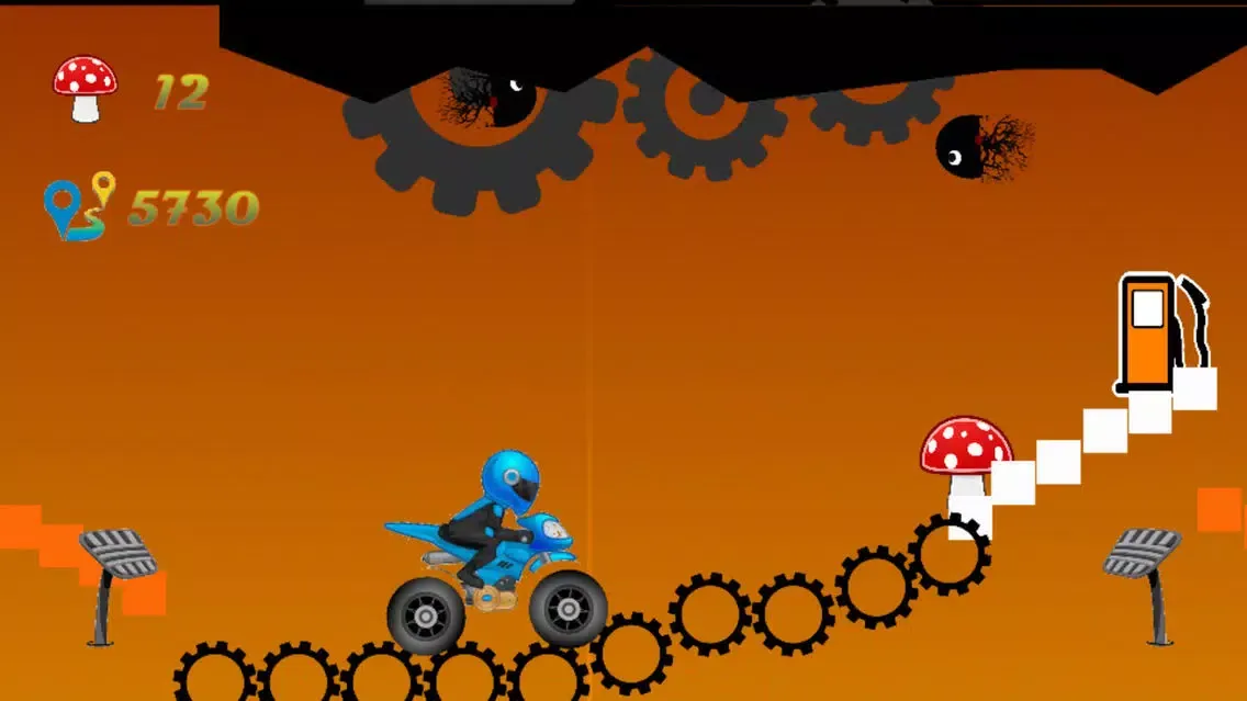 Zrzuty ekranu Stumbling Ride - Biker Racing Game