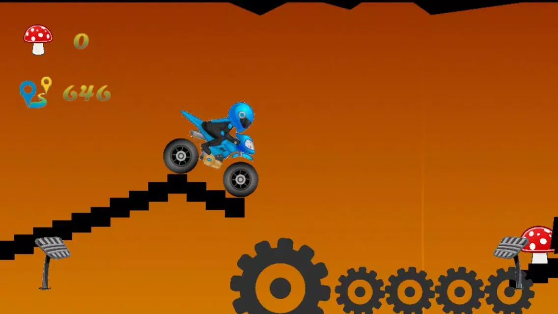 Zrzuty ekranu Stumbling Ride - Biker Racing Game