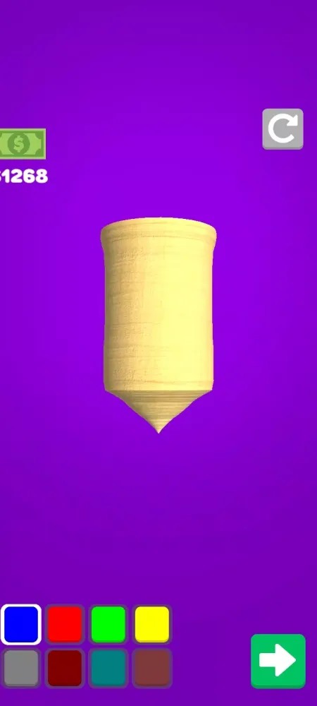 Capturas de tela do Wood Carving Turning Paint 3d
