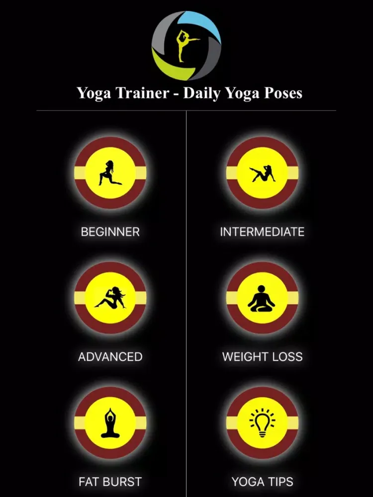 Yoga Training - Daily Yoga Poses for everyone iPad  스크린샷