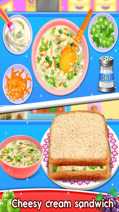 Ảnh chụp màn hình của Healthy Diet Food Cooking Game