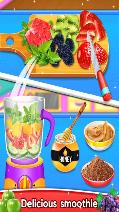 Ảnh chụp màn hình của Healthy Diet Food Cooking Game