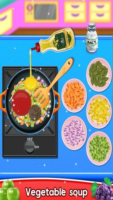 Ảnh chụp màn hình của Healthy Diet Food Cooking Game