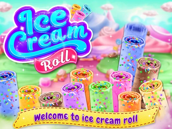 ภาพหน้าจอของ Stir-fried Ice Cream Roll iPad 