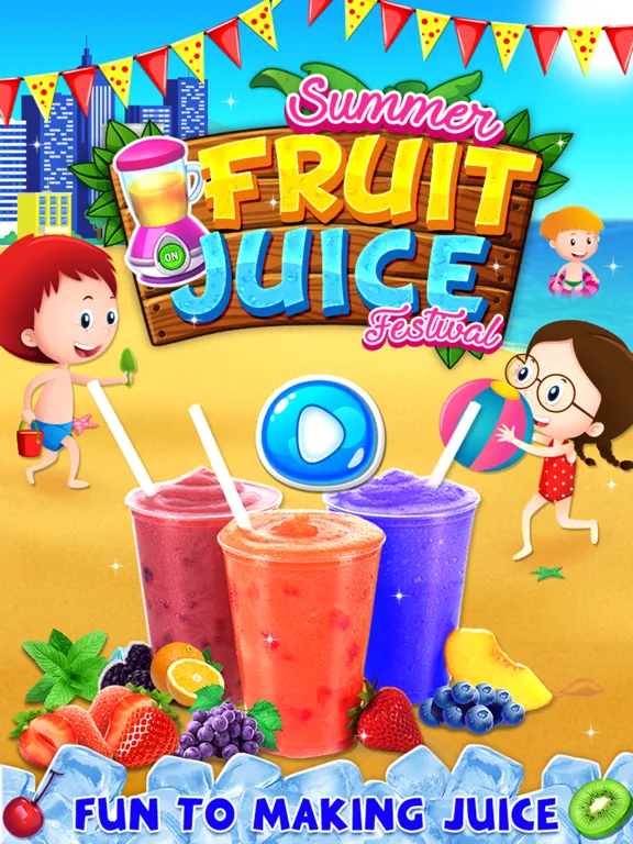 Summer Fruit Juice Festival iPad  Screenshots