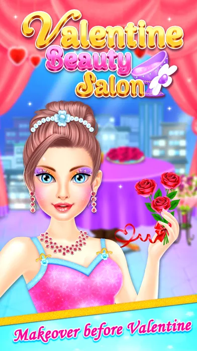 Captures d'écran de Valentine Beauty Salon Game