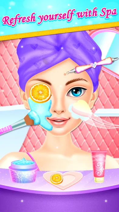 Captures d'écran de Valentine Beauty Salon Game