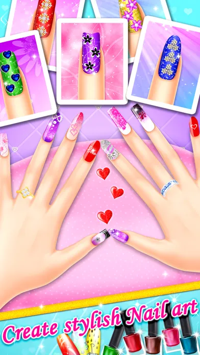 Captures d'écran de Valentine Beauty Salon Game