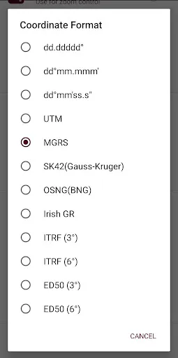 Mgrs & Utm Map Pro Screenshots