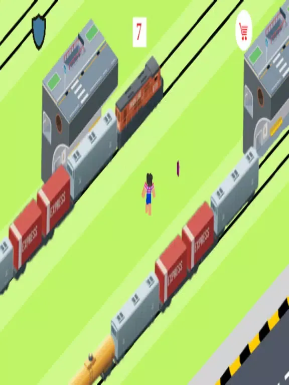 Tangkapan layar Bad Road Crossing – Bloody Hell iPad 