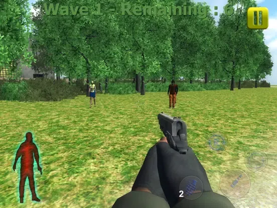 Contract Target : Zombie Shoot iPad  Screenshots