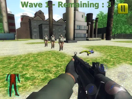 Contract Target : Zombie Shoot iPad  Screenshots