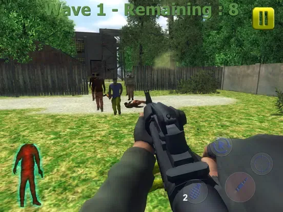 Contract Target : Zombie Shoot iPad  Screenshots