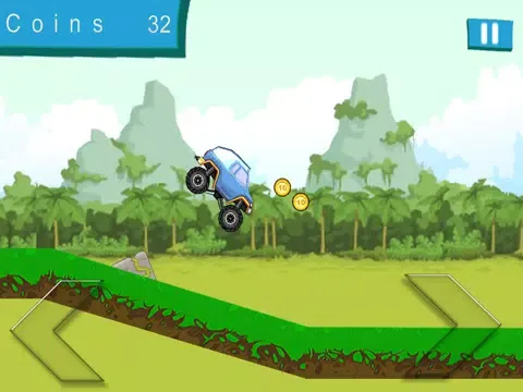 Tangkapan skrin Crazy Hill Climbing iPad 