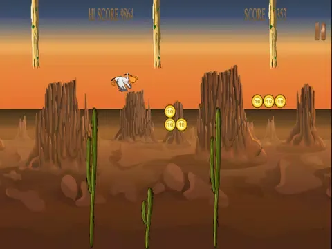 Flappy Costa Rica – flying race iPad  スクリーンショット