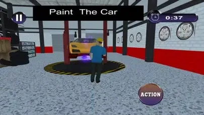 تصاویر Modern Auto Mechanic Garage 3D
