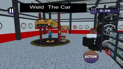 تصاویر Modern Auto Mechanic Garage 3D