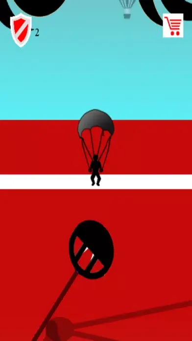 Screenshot di Sky Falling – Crazy Vector Man