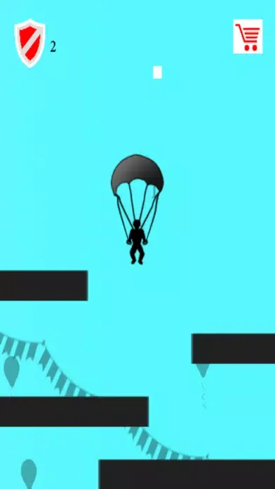 Screenshot di Sky Falling – Crazy Vector Man