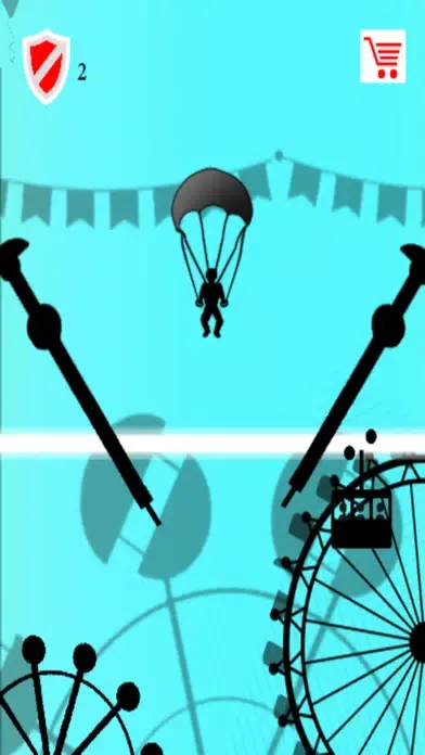 Screenshot di Sky Falling – Crazy Vector Man