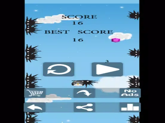 Capturas de pantalla de The Cute Jumping Bird - Story of Sky Bird iPad 