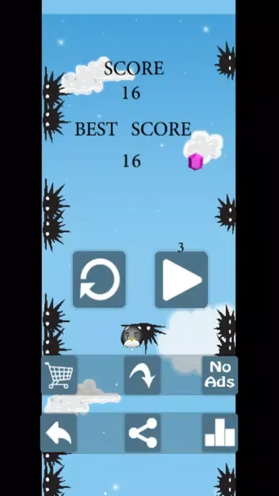 Capturas de pantalla de The Cute Jumping Bird - Story of Sky Bird