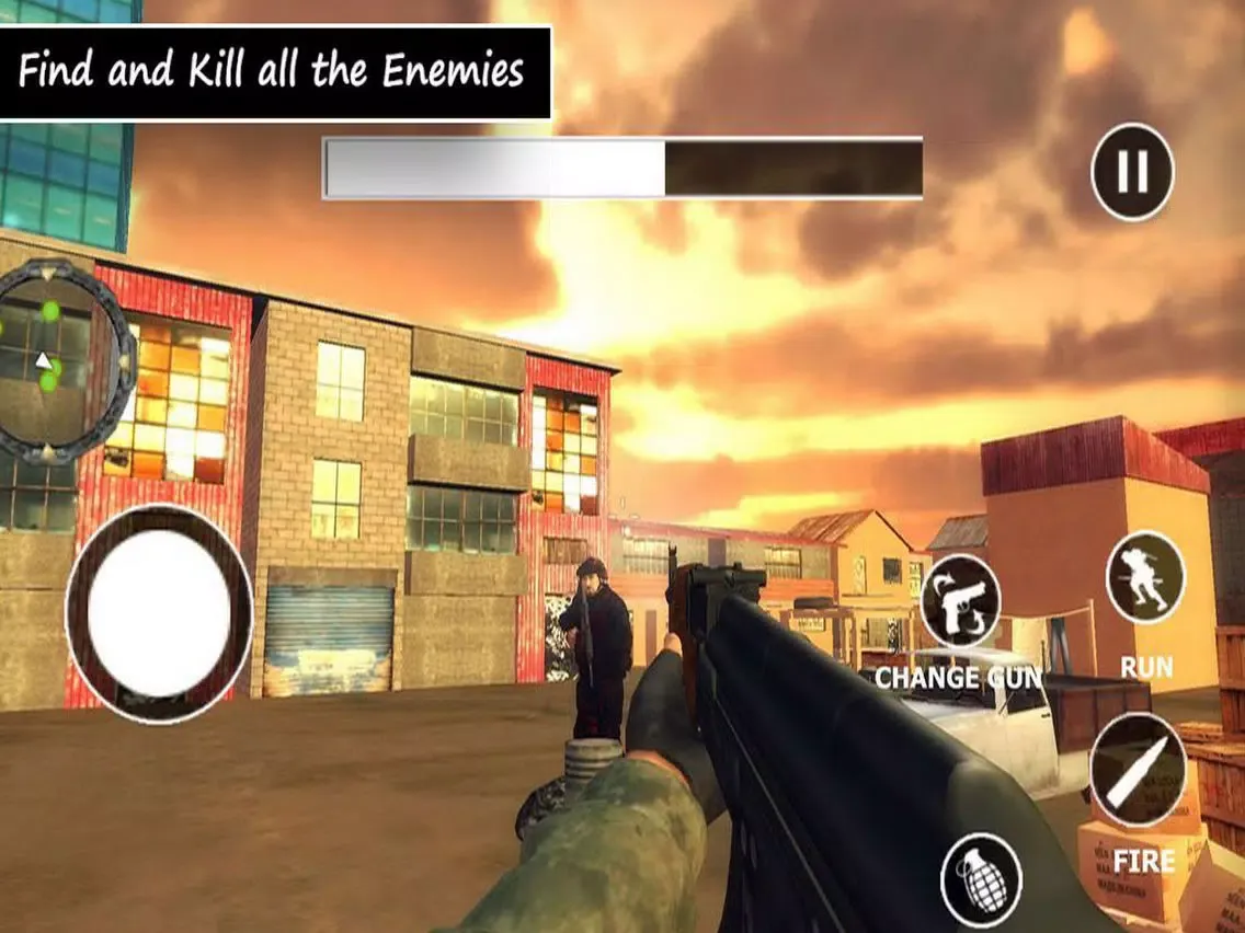 Destroy Base Terrorists Missio iPad 應用截圖
