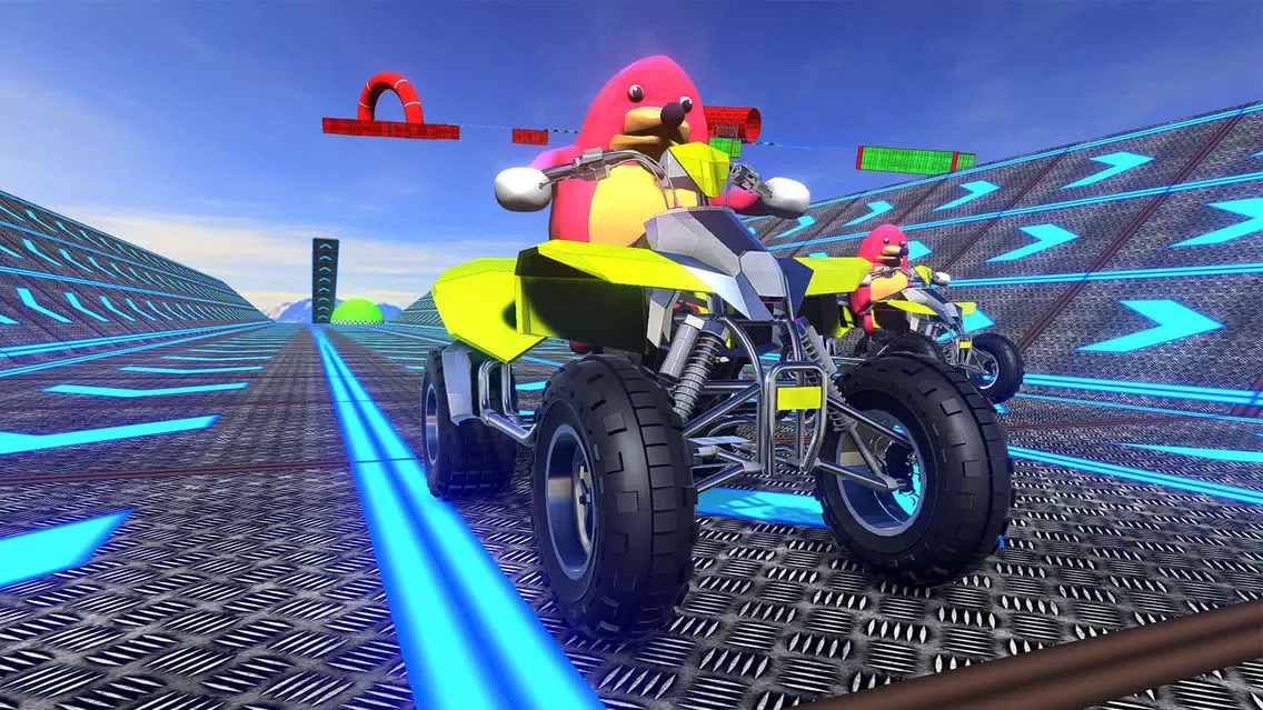 Capturas de tela do Atv 4x4 Stunt Bike Simulator