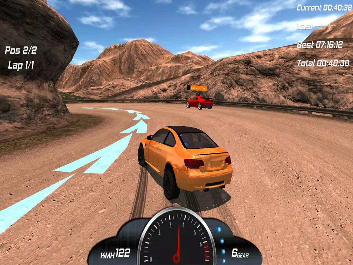 Capturas de tela do Drift Car Racer (Multiplayer) iPad 