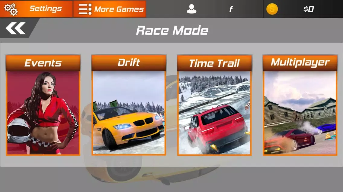 Capturas de tela do Drift Car Racer (Multiplayer)