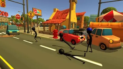 Captures d'écran de Angry Stickman Revenge - Sniper Shooter Game 2017