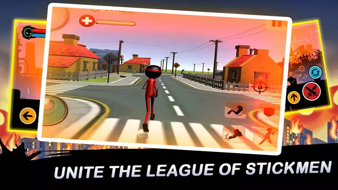 Stickman Fight Street City Screenshots