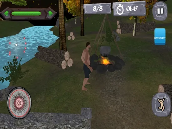 Dinosaurs Survival Island 3D iPad  Screenshots