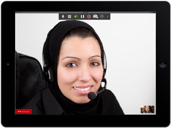Скриншоты Zain Calls iPad 