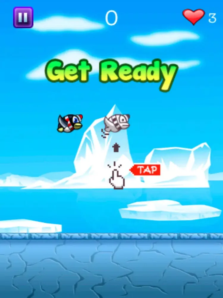 Capturas de tela do Happy Penguin iPad 