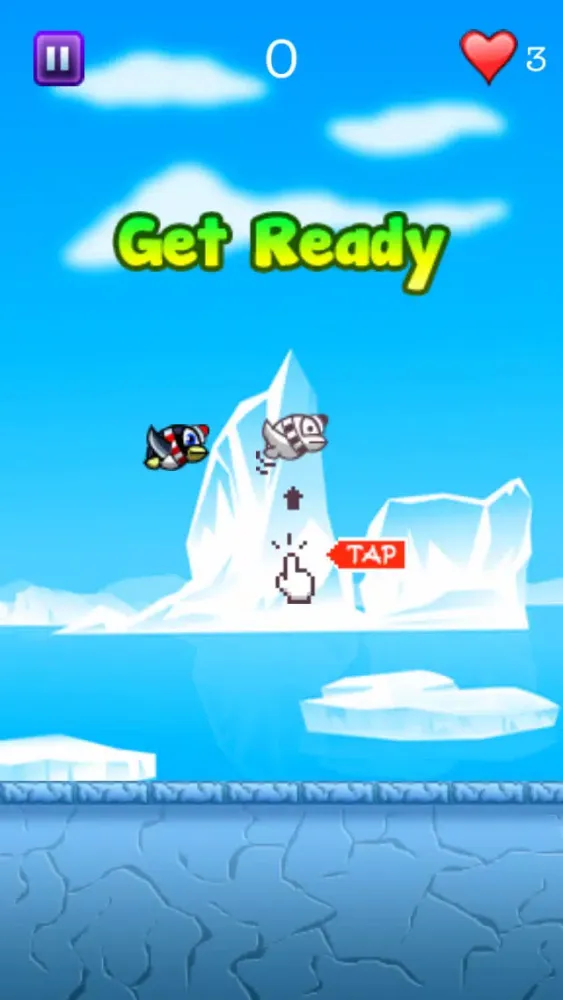 Capturas de tela do Happy Penguin