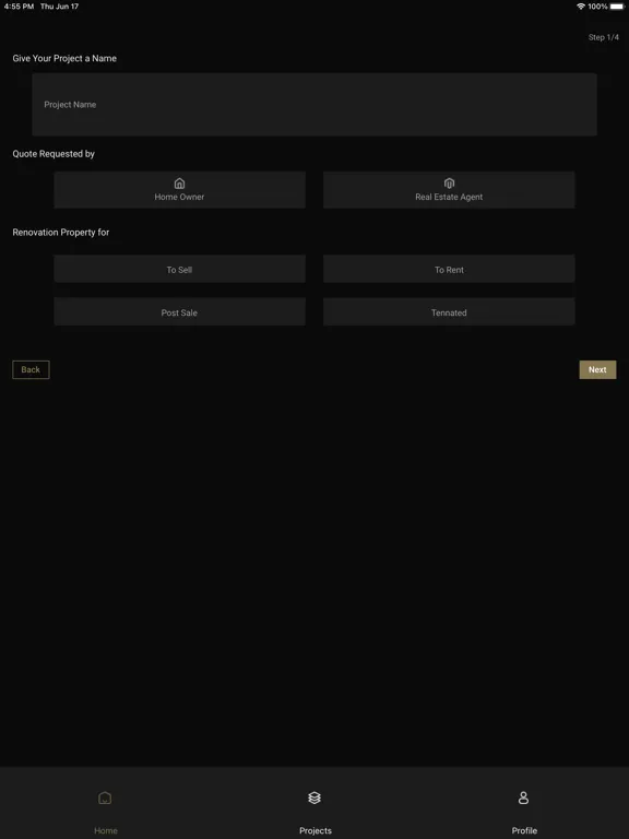 Capturas de tela do Agency Renovate iPad 