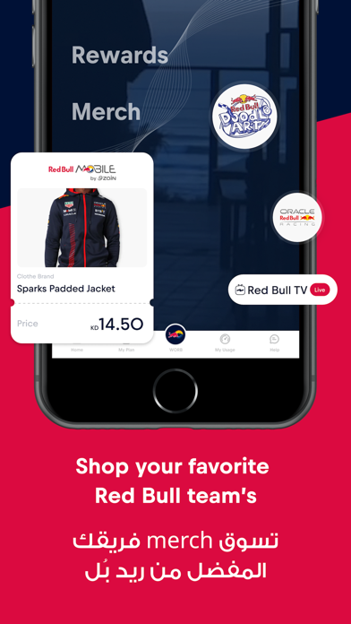Screenshot di Red Bull MOBILE by Zain