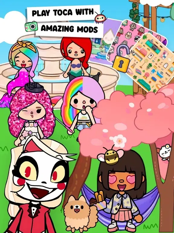 Toca Boca World Mods & Skins iPad  Screenshots