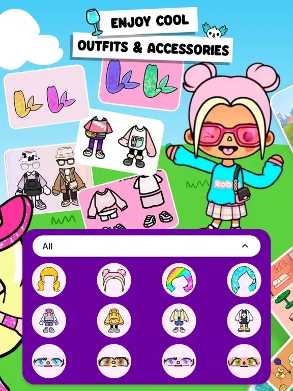 Toca Boca World Mods & Skins iPad  Screenshots